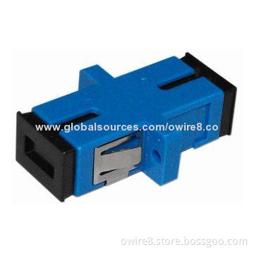 SC/APC Duplex Fiber Optic Adapter with High-precision, Easy to Install